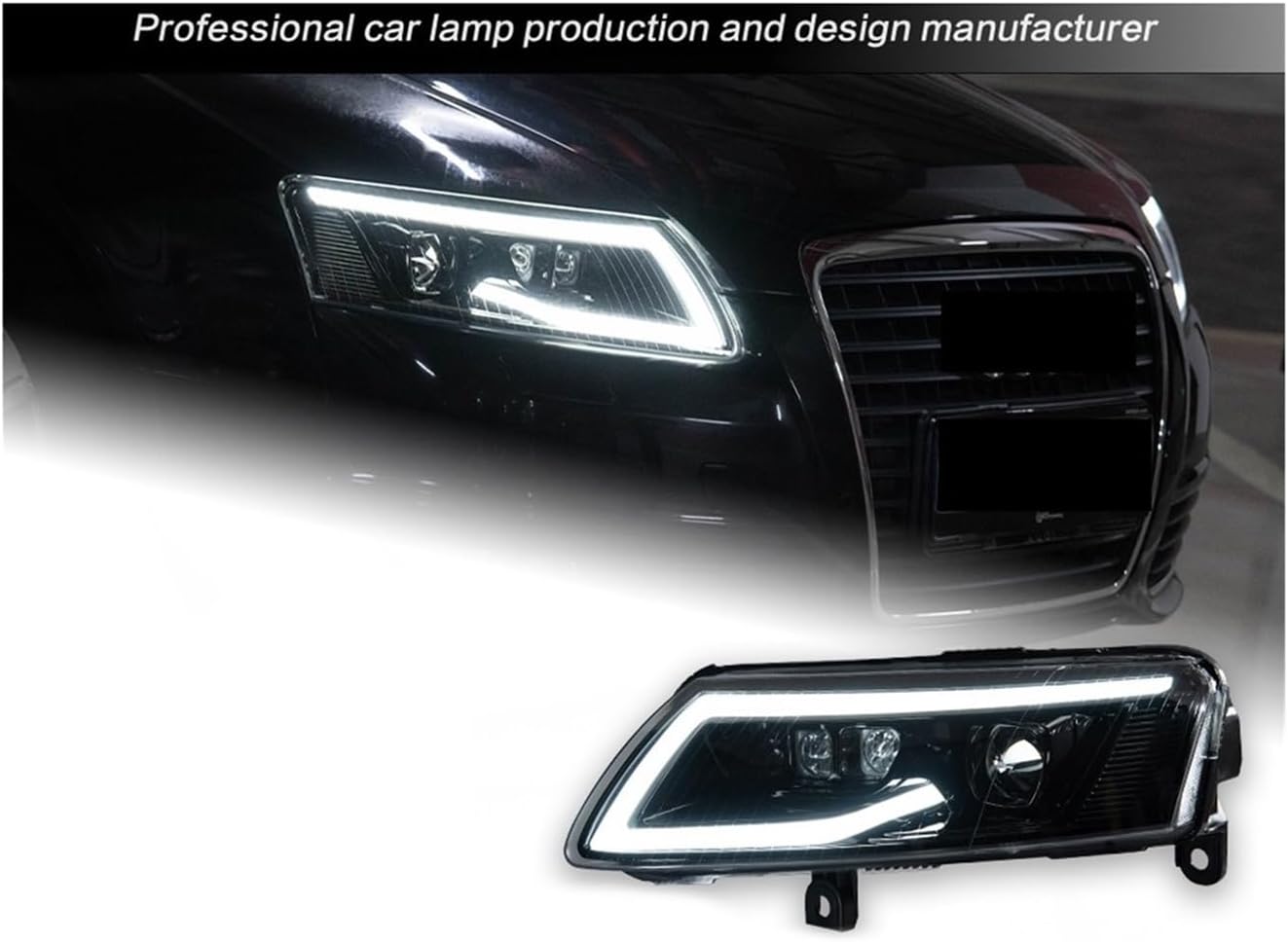 Mercedes Benz GLK x204 2013-2016 modified upgrade led headlight 