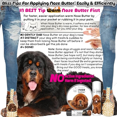 Image of The Blissful Dog Tibetan Mastiff Unscented Nose Butter - Dog Nose Butter, 1 Ounce
