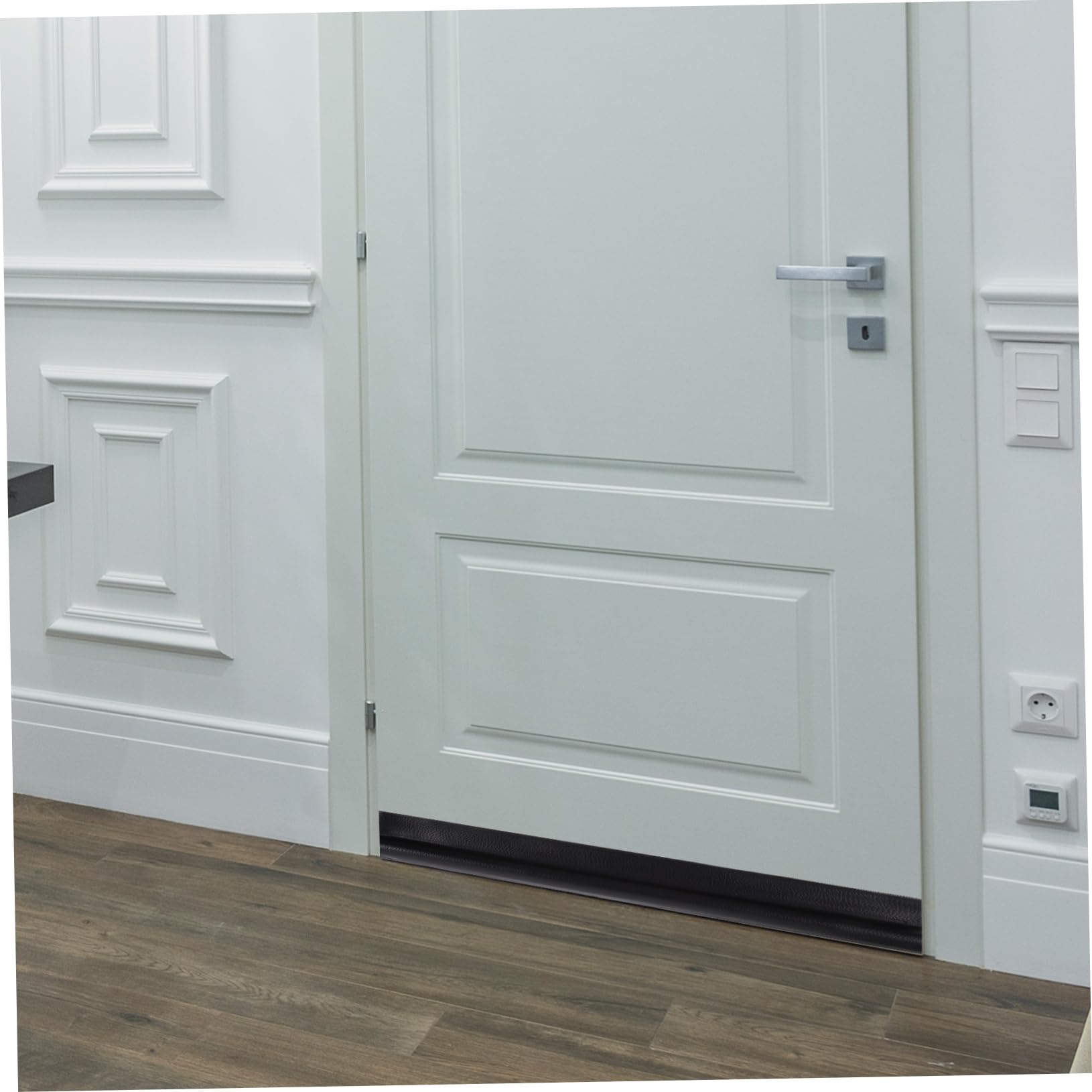 FUNOMOCYA Door Draft Stopper Seal Strip Flexible Wind Blocker for Bottom of Door Noise Dust Isolation Easy Self Adhesive Installation Suitable for All Floor