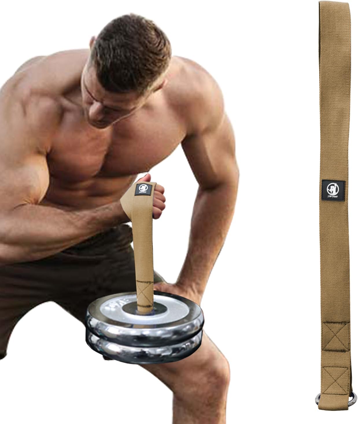 Arm Wrestling Training Loading Strap Belt For Barbells Muscle Forearm Strength | UK