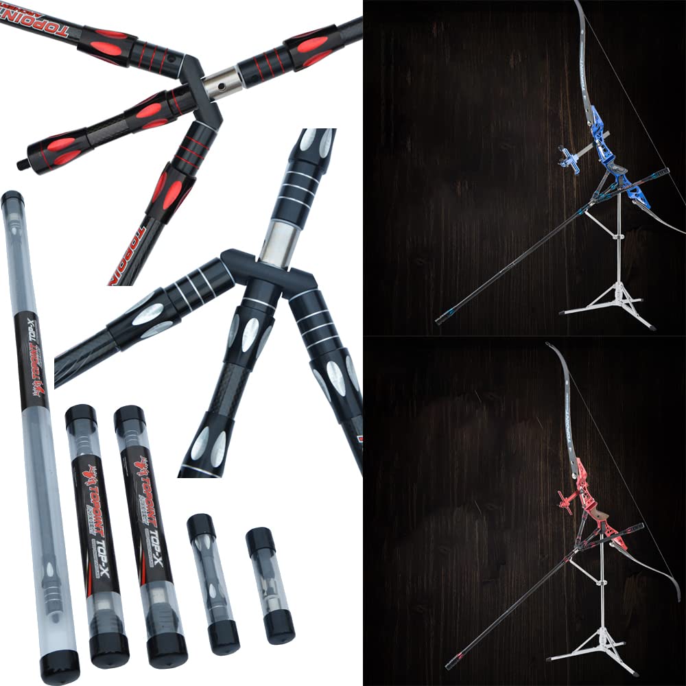 wolfman Tiro con Arco Set Estabilizador de Barra de Equilibrio en 3K Carbono Puro 5" 10" 30" Barra De Equilibrio De Amortiguador para Arco Recurvo Arco Compuesto de Competitivo