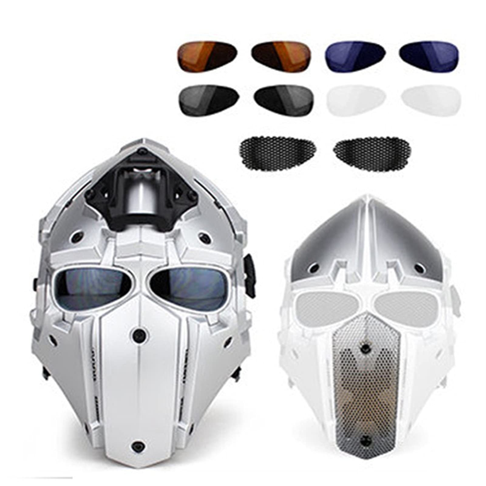 Tactical Full Face Airsoft Mask Paintball Masks Motorcycle Hunting CS Shooting Outdoor Protective Equipment