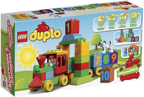 LEGO DUPLO Briques - 10558 - Jeu de Construction - Le Train des Chiffres - 2