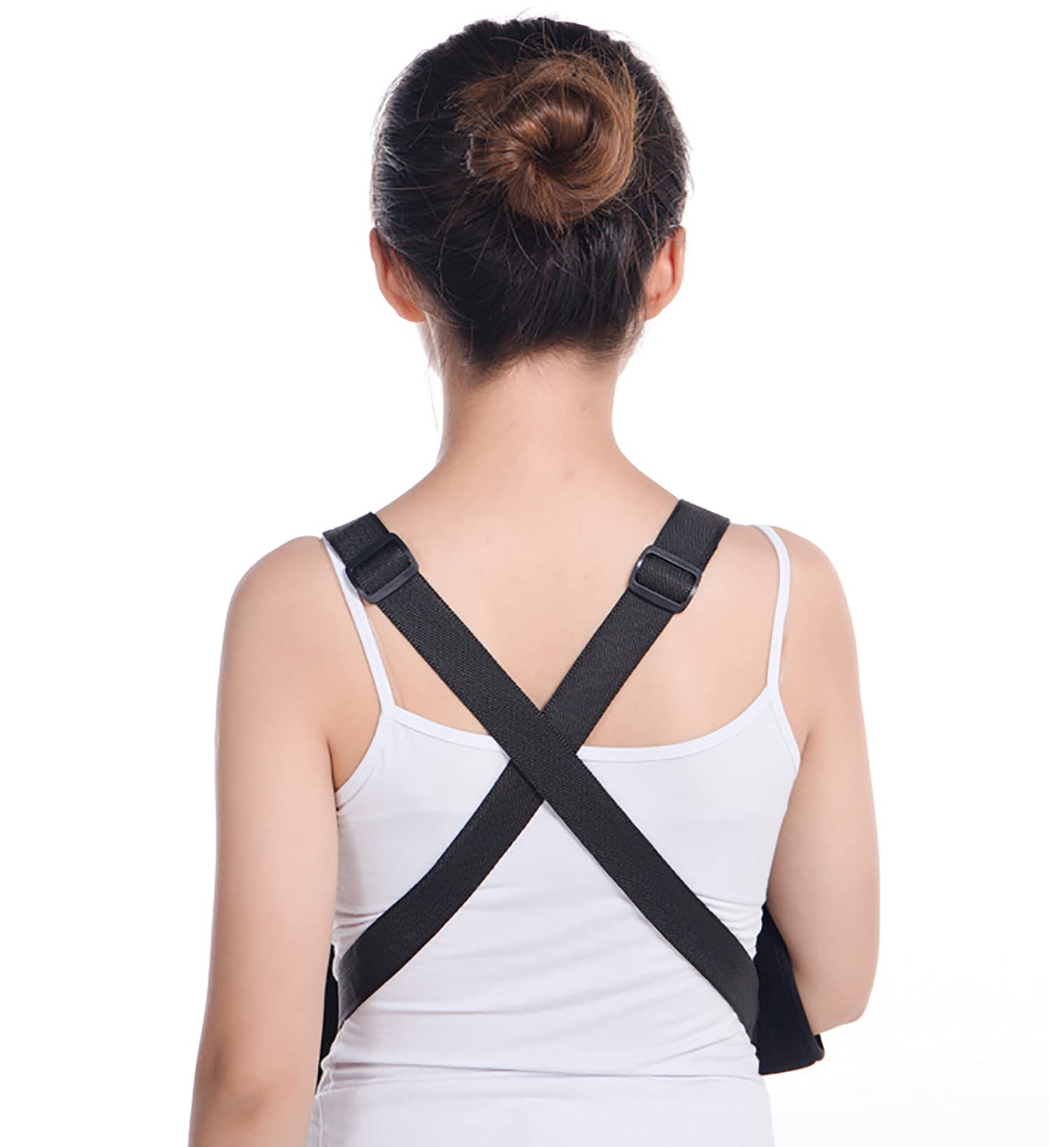 Cabestrillo para Brazo, inmovilizador de Hombro, para fracturas rotas, dislocación de Huesos, esguinces, esguinces y desgarros, Talla única Unisex.