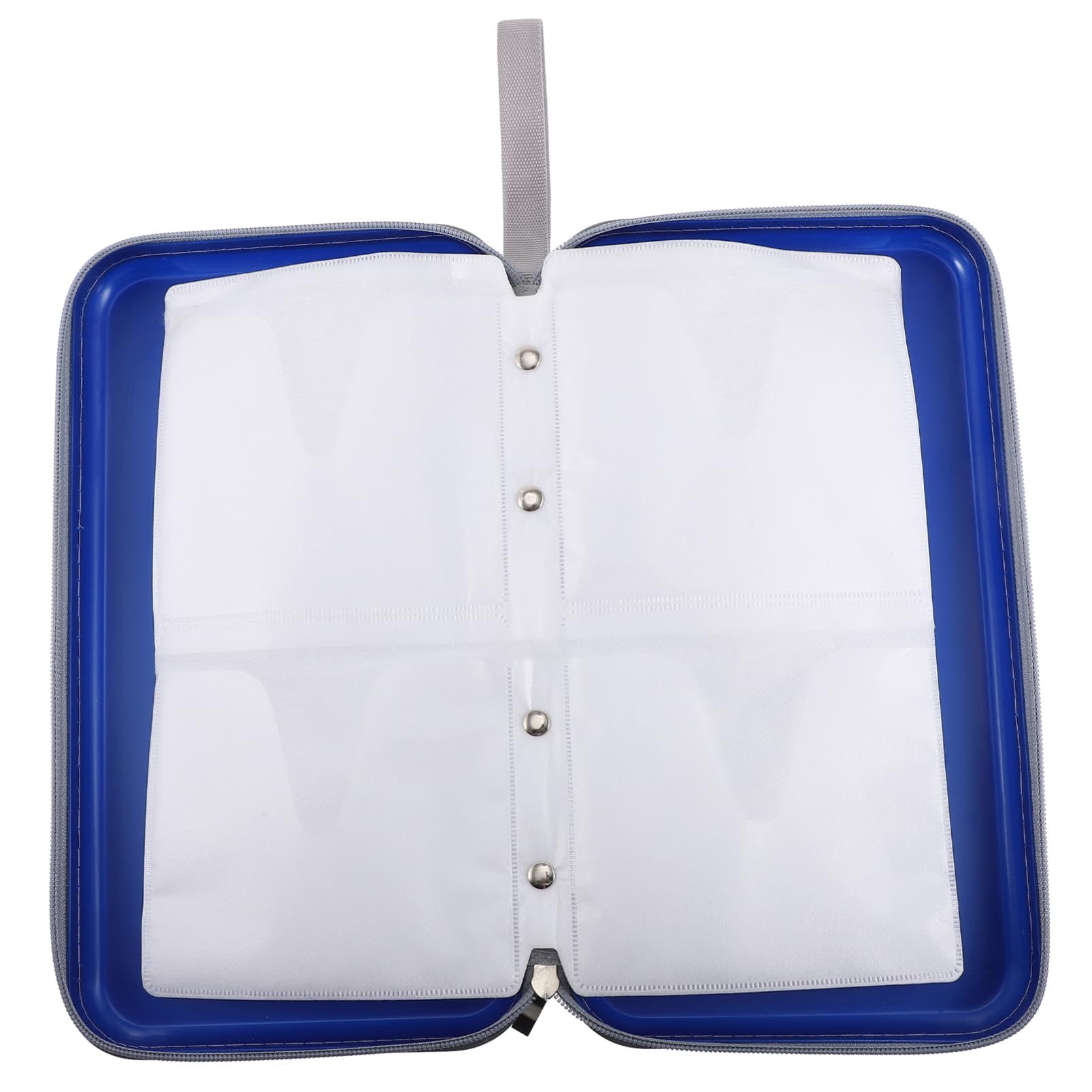 MUCKLILY CD Case Slot Organizer Pouch Portable Media Case for Car Travel CD Booklet Binder for Music Games Movies Space Saving Design Protection for Discs