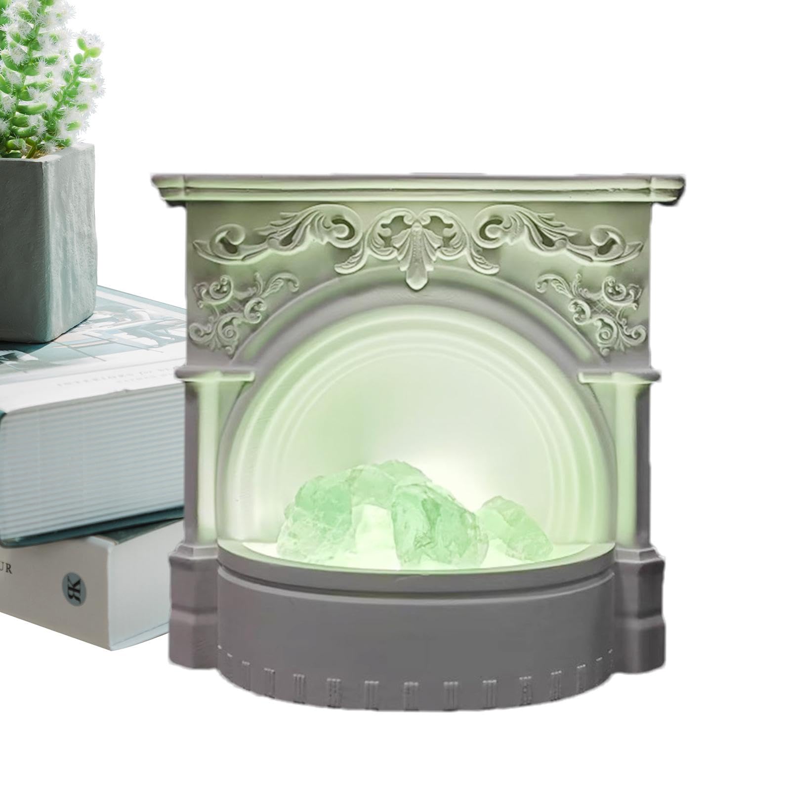 aromaterapeutyczna, dyfuzor ze światłem Dekoracja kominków lampy