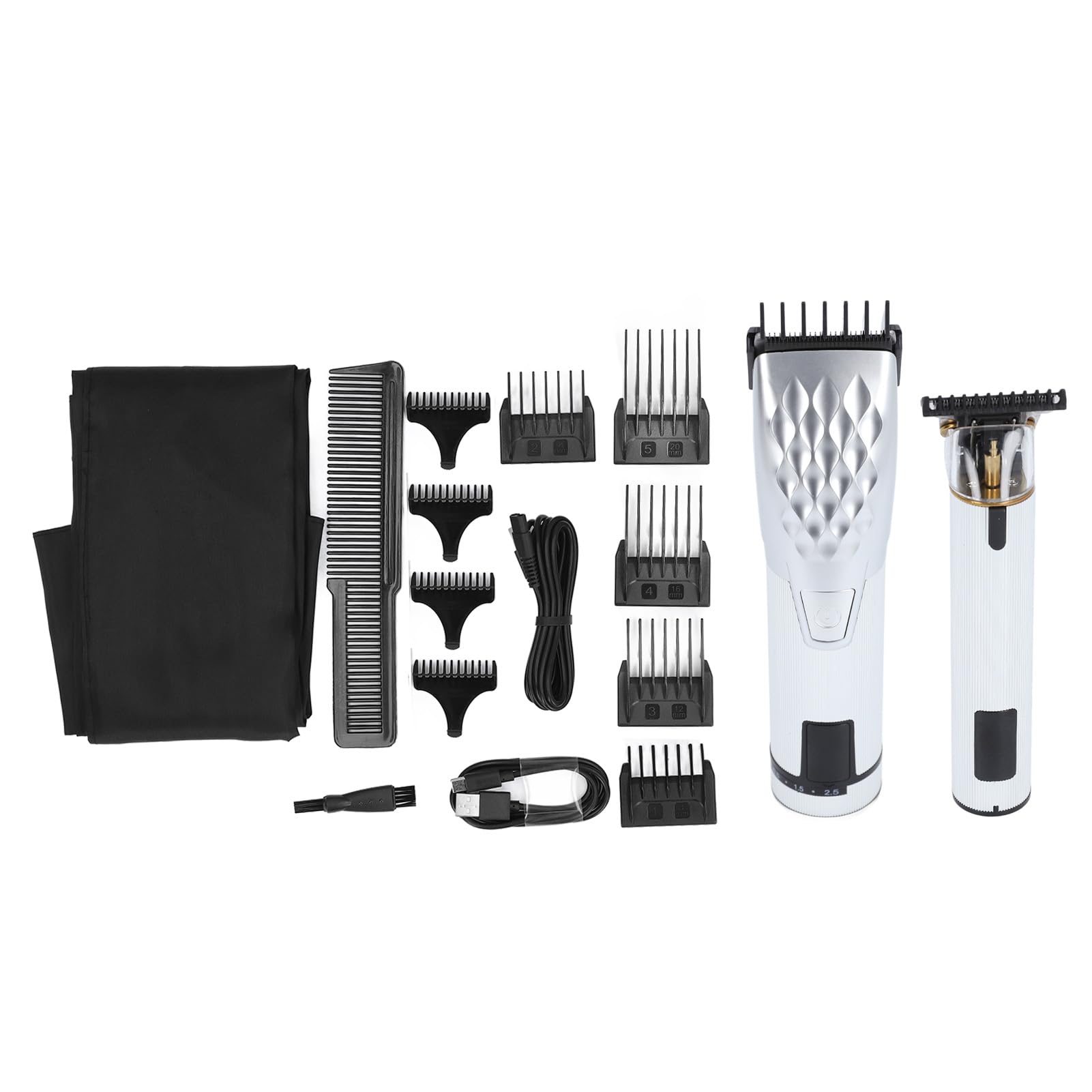 Set Tagliacapelli Ad Alte Prestazioni con Rifinitura Versatile, Risultati di qualità Professionale, Accessori Multipli per lo Styling, comodità Portatile per la Toelettatura in