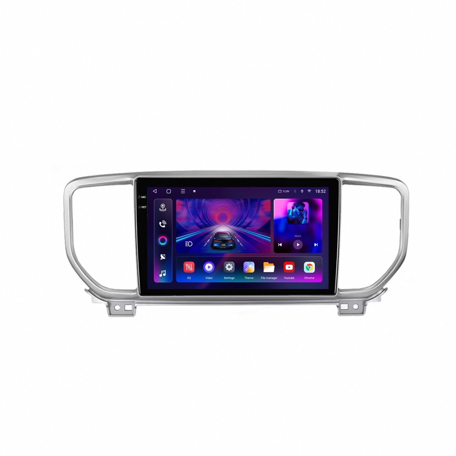 Radio KIA Sportage pantalla táctil con Android Auto 8