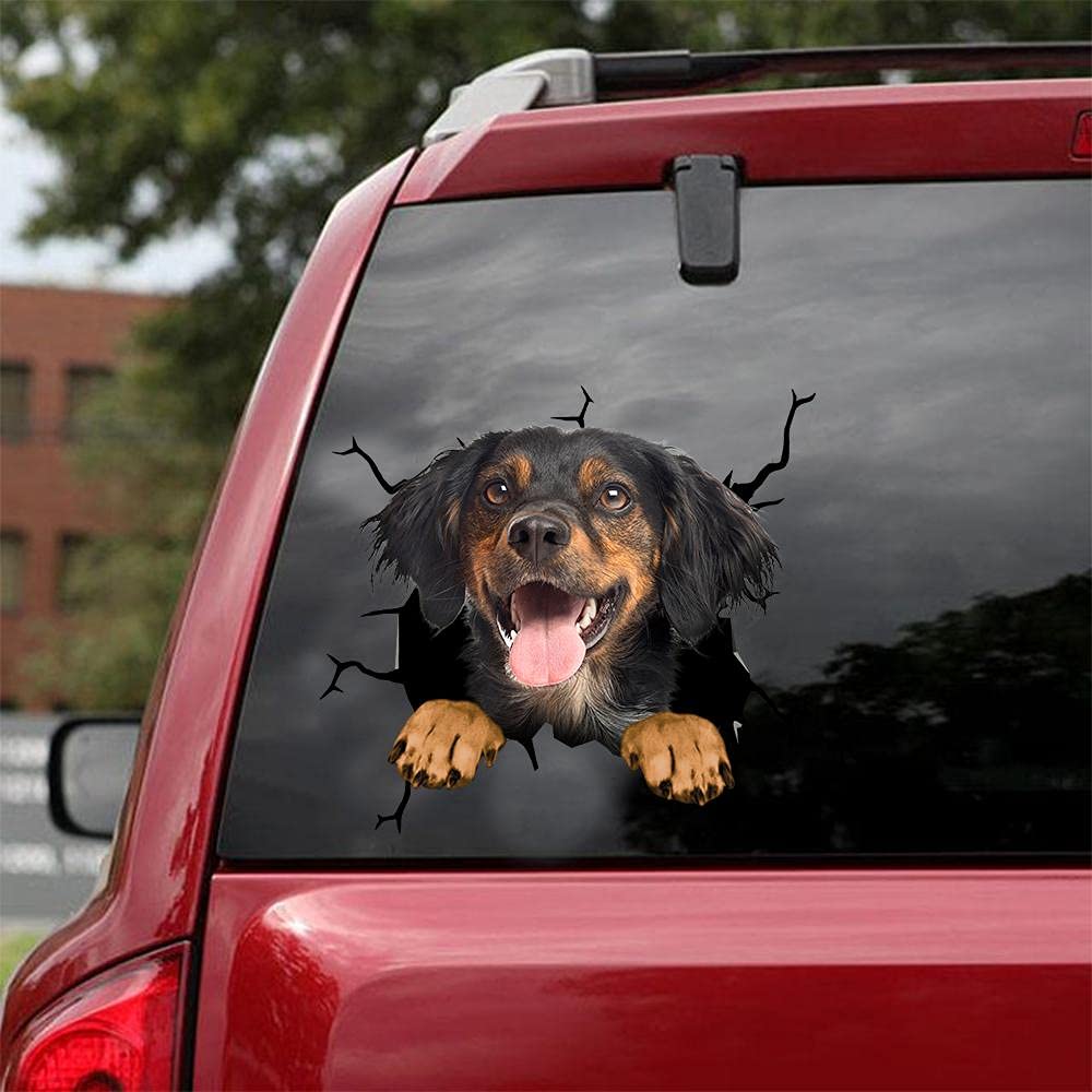 Ocean Gift Brittany Car Decals, Dog Car Stickers Pack Of 2