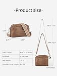 WESTBRONCO Small Crossbody Bags for Women, Shoulder Handbags, Wallet Satchel Purse with Adjustable Strap