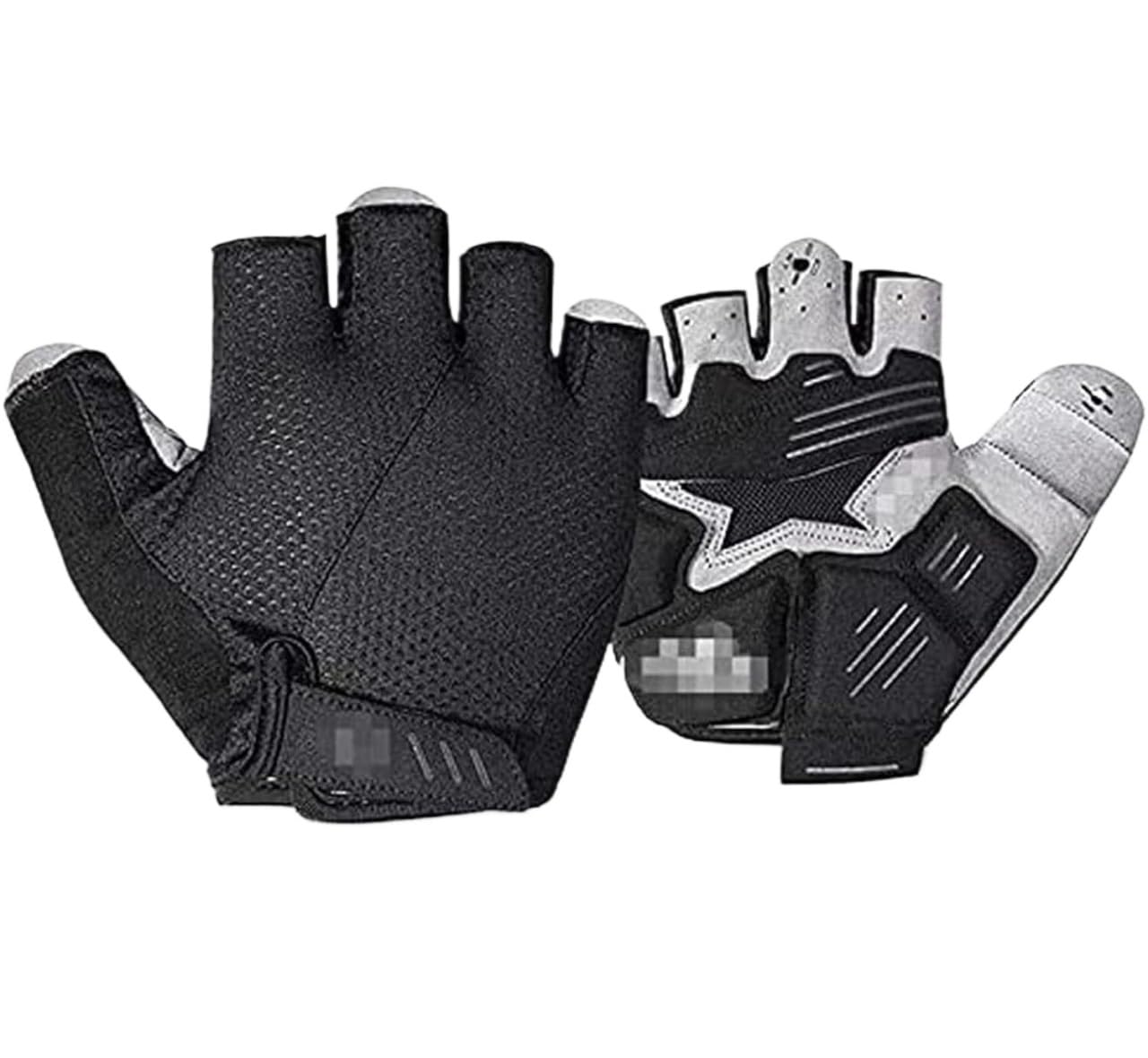 IRYZE Ciclo Guanti Guanti Mezze Guanti da Ciclismo Sportivi per Sollevamento Pesi Uomo Donna Gel Pad Antiscivolo Traspirante Uomini Donne