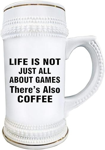 Miniatura 2 de Gifts Idea for Game Developer Designer Beer Stein Mug 22oz Ceramic Novelty Drinkware - Video Gaming Design Dev Team Development Funny Cute Gag -