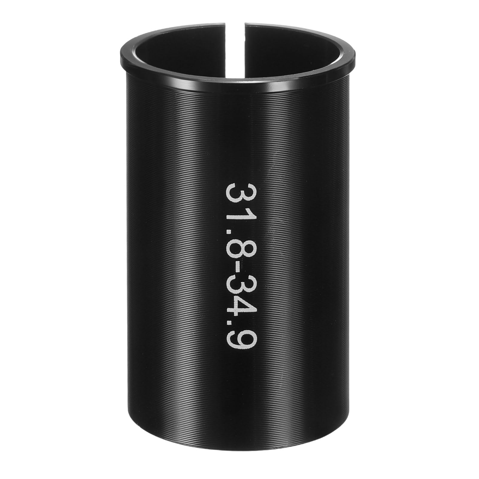 QUARKZMAN Espaciador Reductor para Sillín De Bicicleta De Aleación 31.8mm A 34.9mm 60mm De Longitud Manga Reductora De Aluminio para Bicicleta Adaptador para Tubo De Sillín para Bicicleta