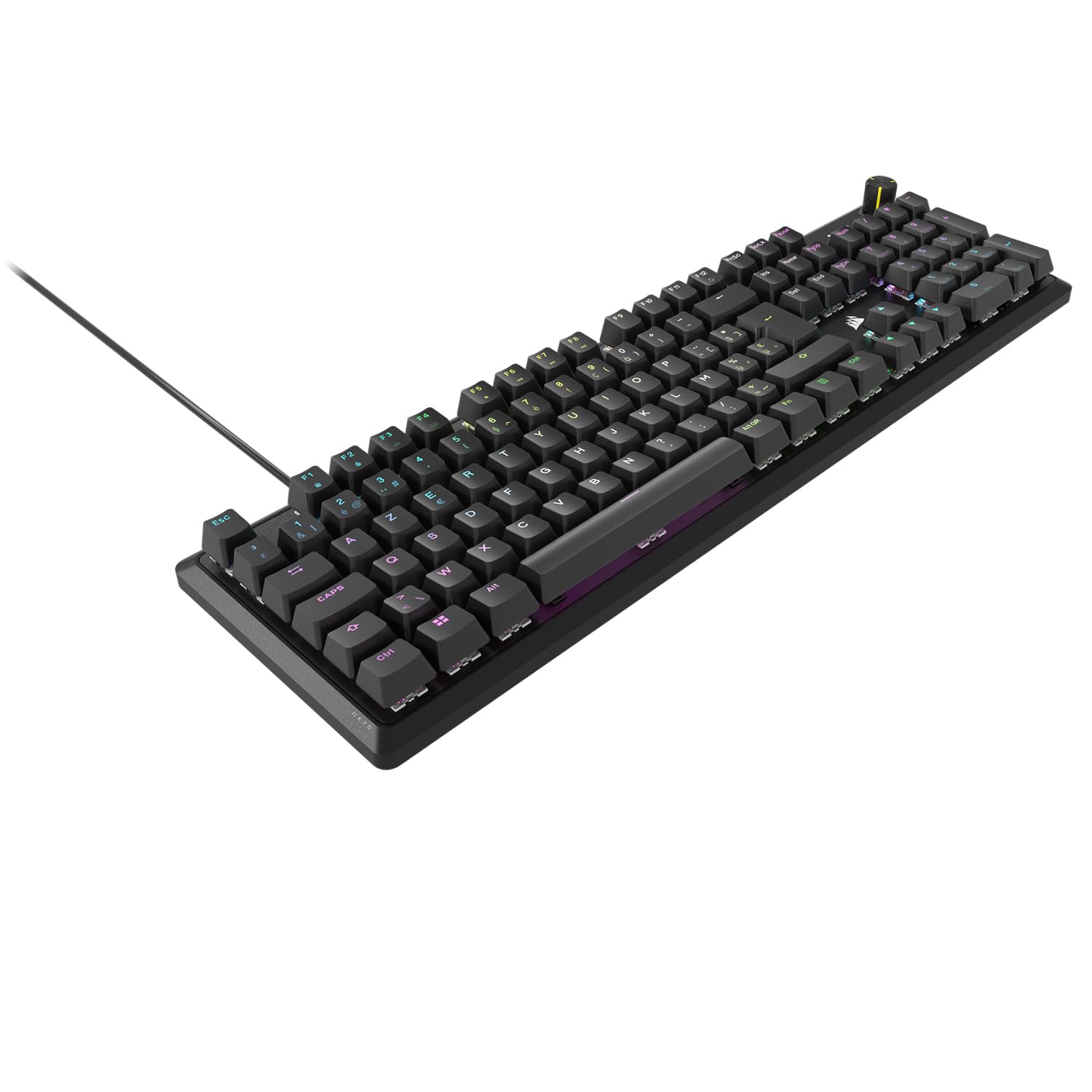 Corsair K70 RGB Core Gaming Keyboard, Linear Red - Layout ITA