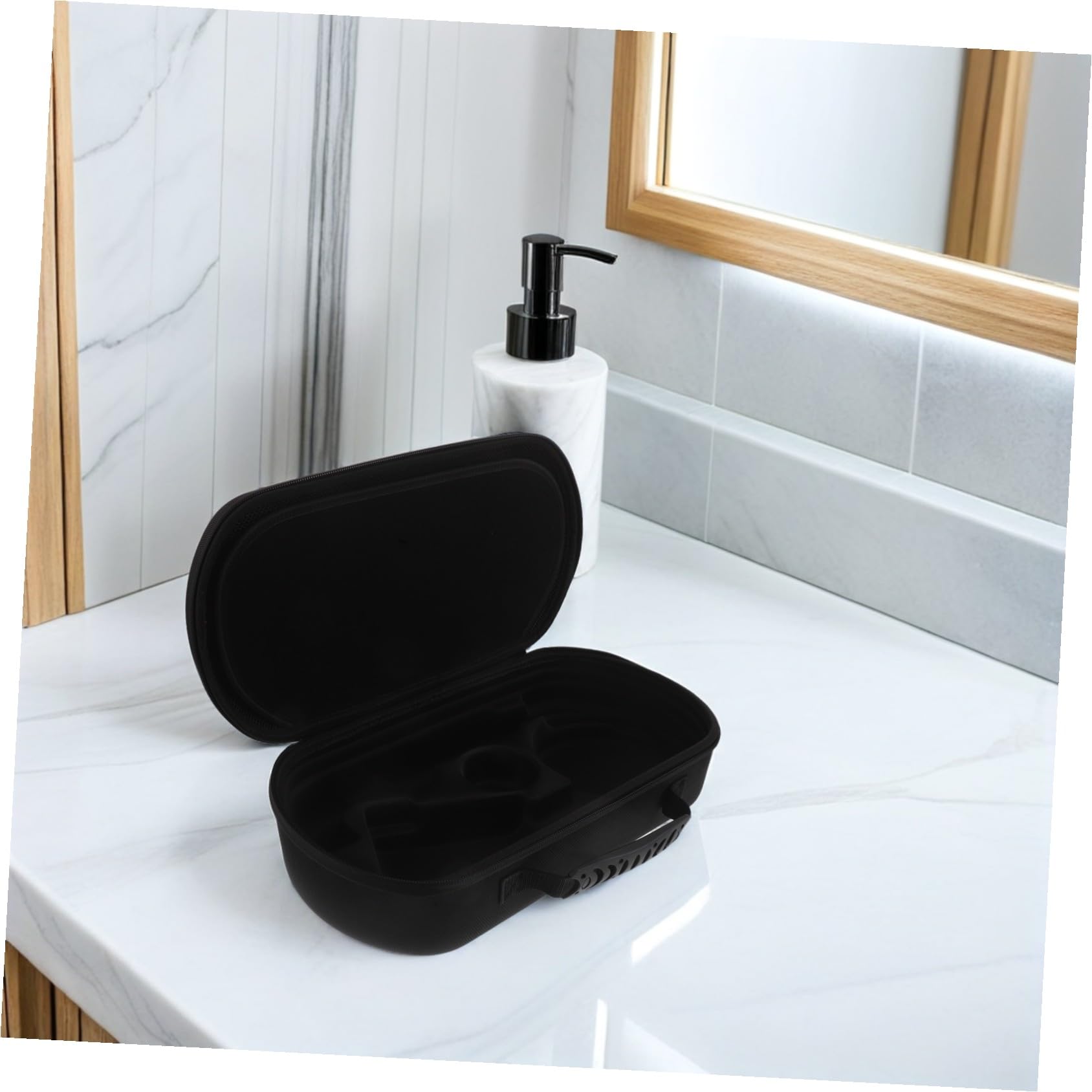 Alipis Borsa per Trasporto Asciugacapelli Custodia Protettiva Portatile Organizer per Strumenti Capelli Compatibile con Asciugacapelli Hd17
