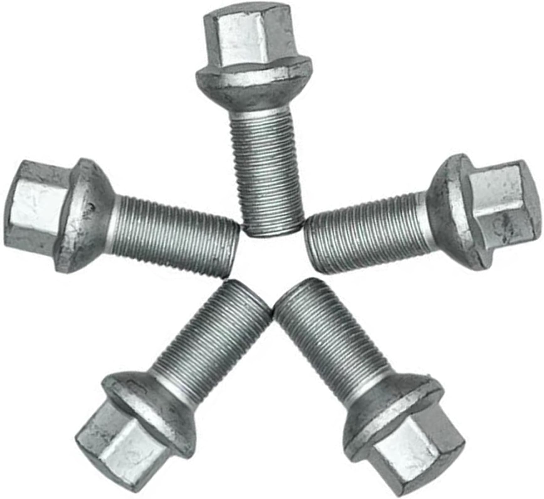 0009904907,0009906707 Wheel Lug Bolts Nuts Fit for Mercedes Benz 2003-2018 A B C E Class CLA CLS CLK GLA GLK ML350 GL350 GL450 R300L R350L SLC SLK SL,5 PCS๏ผMercedes Benz Lug Bolts