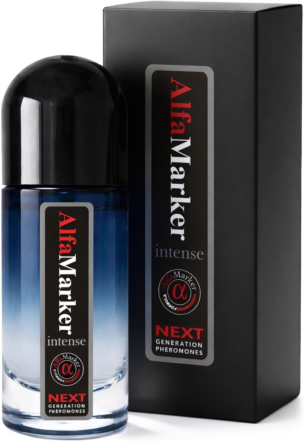 Pheromone Cologne for Men Intense. Pheromones Infused Perfume for Men. Long Lasting Formula. Premium Scent Spray Travel Size 0.66 Fl Oz (20ml)