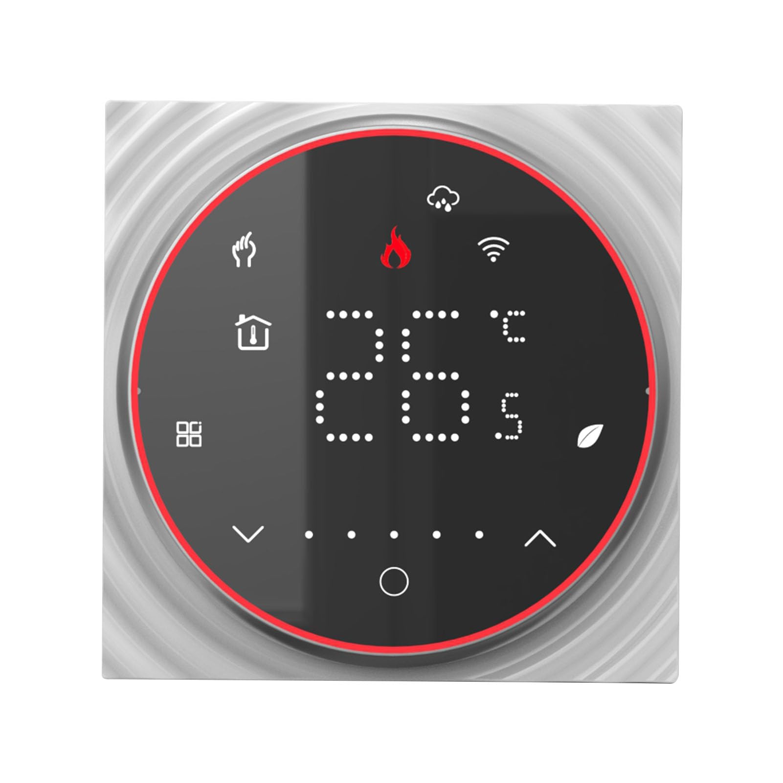 Smart WiFi Thermostat 5A Accurate LED Display for Home Temperature Control (Black)-image-14