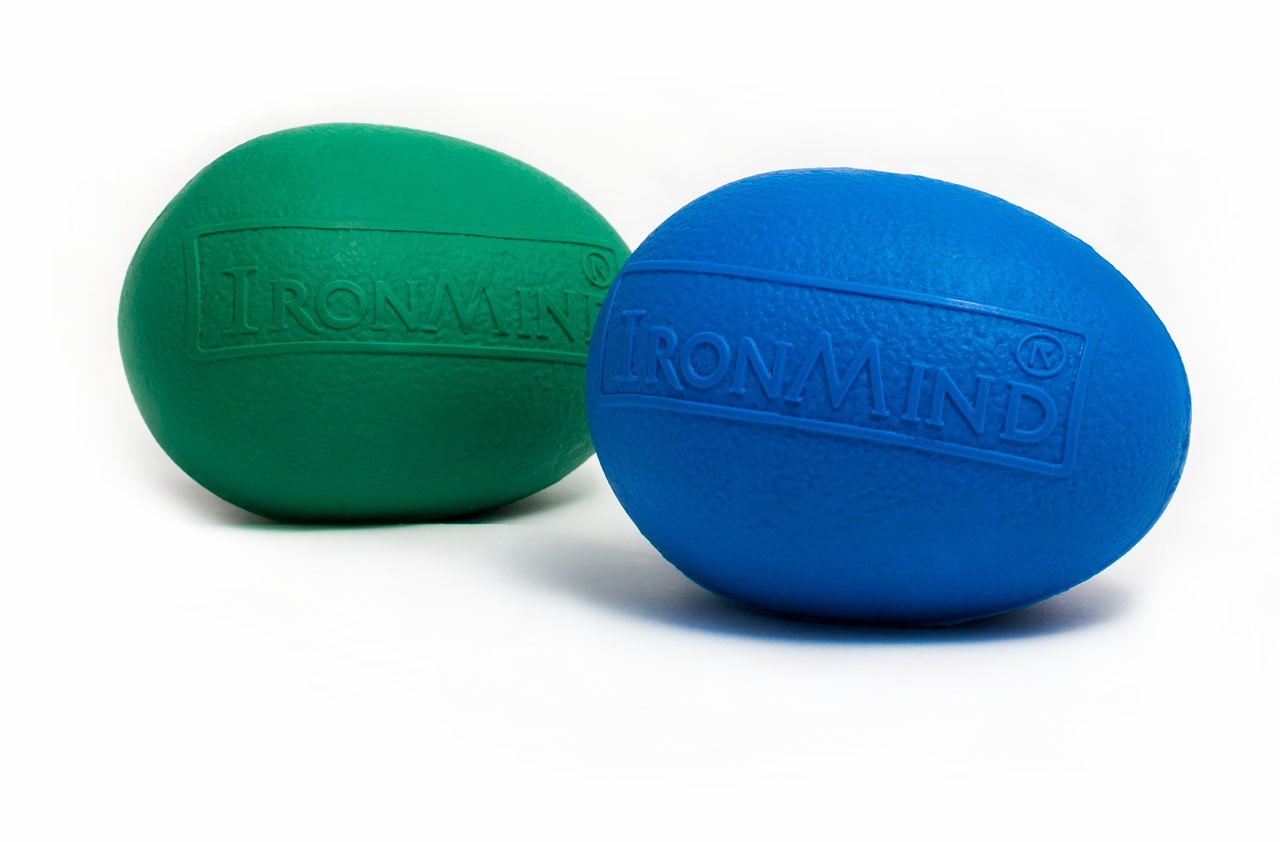 Green IronMind EGG (soft): Put This Potent Hand Strengthening, Stress Reduction, Rehabilitation and Active Rest Tool in the Palm of Your Hand