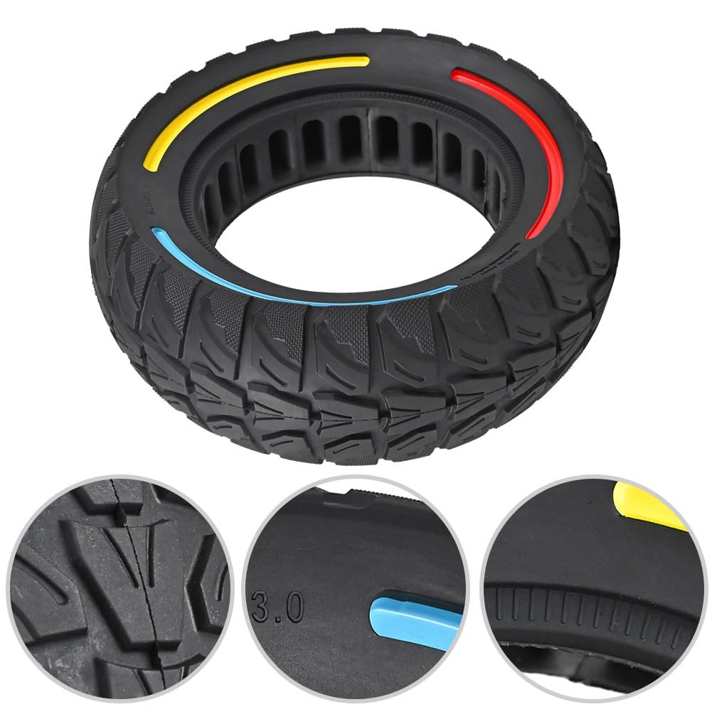 Pneu solide 8,5 x 3,0 pour trottinette électrique Zero 8/9, VSETT 8/9, Kugoo X1, roue de rechange en caoutchouc anti-crevaison