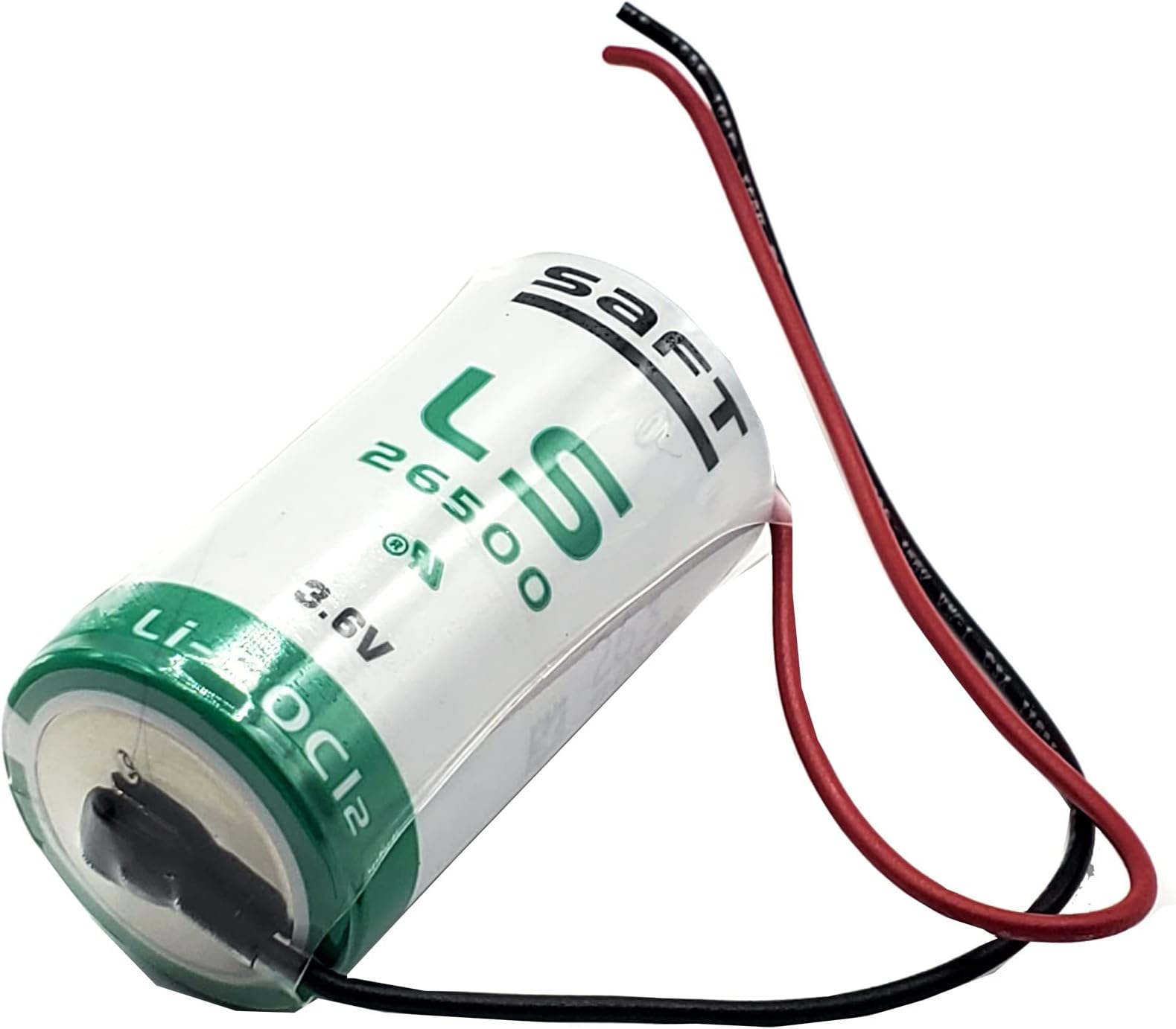 SAFT LS26500_WIRE C 3.6V 7700mAh Lithium Battery For RFID Tracking, Asset Tracking, Theft Prevention, Data Collection, AMR Add-ons,Flashlights, Communications SAFT MFG PN 700068