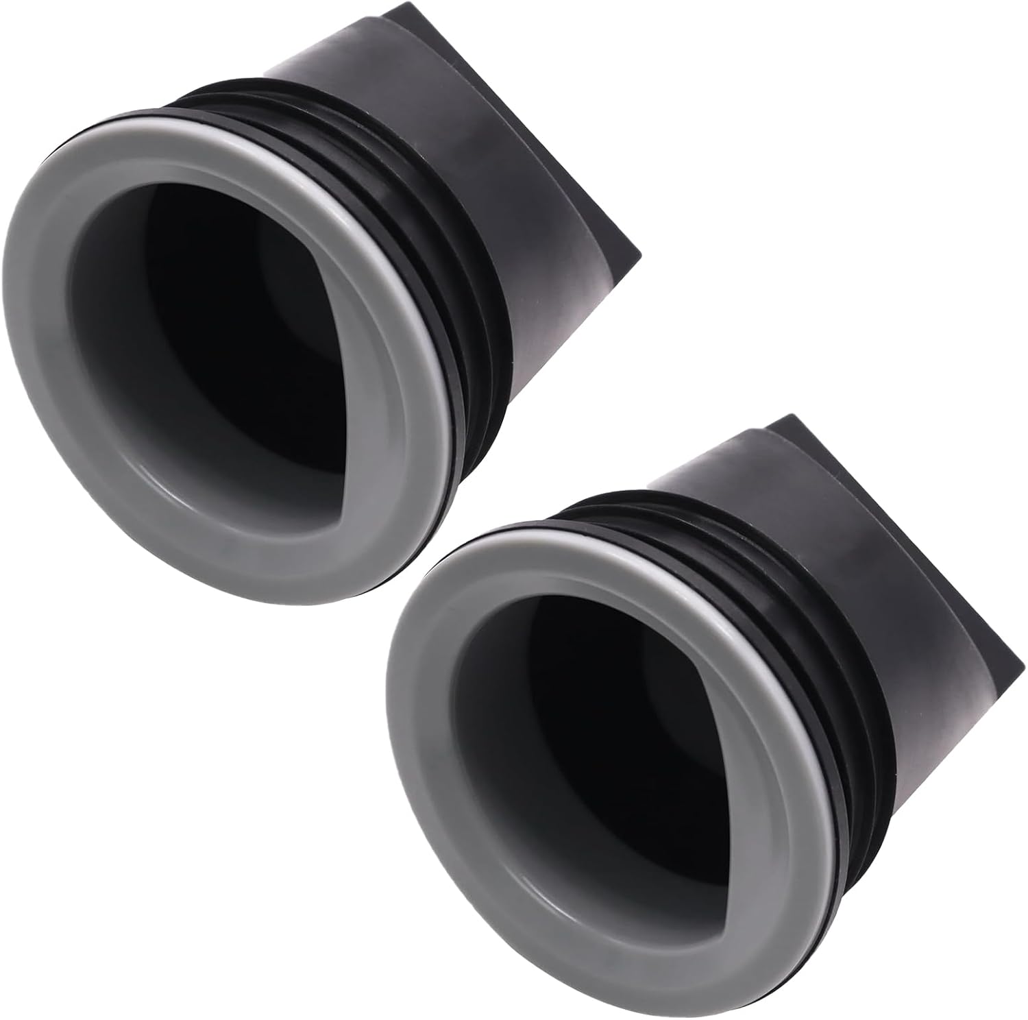 2PC 43745 Shower and Floor Drain Seal 2Inch Compatible with Oatey D-Type General Purpose Floor Drain,Easy Installation