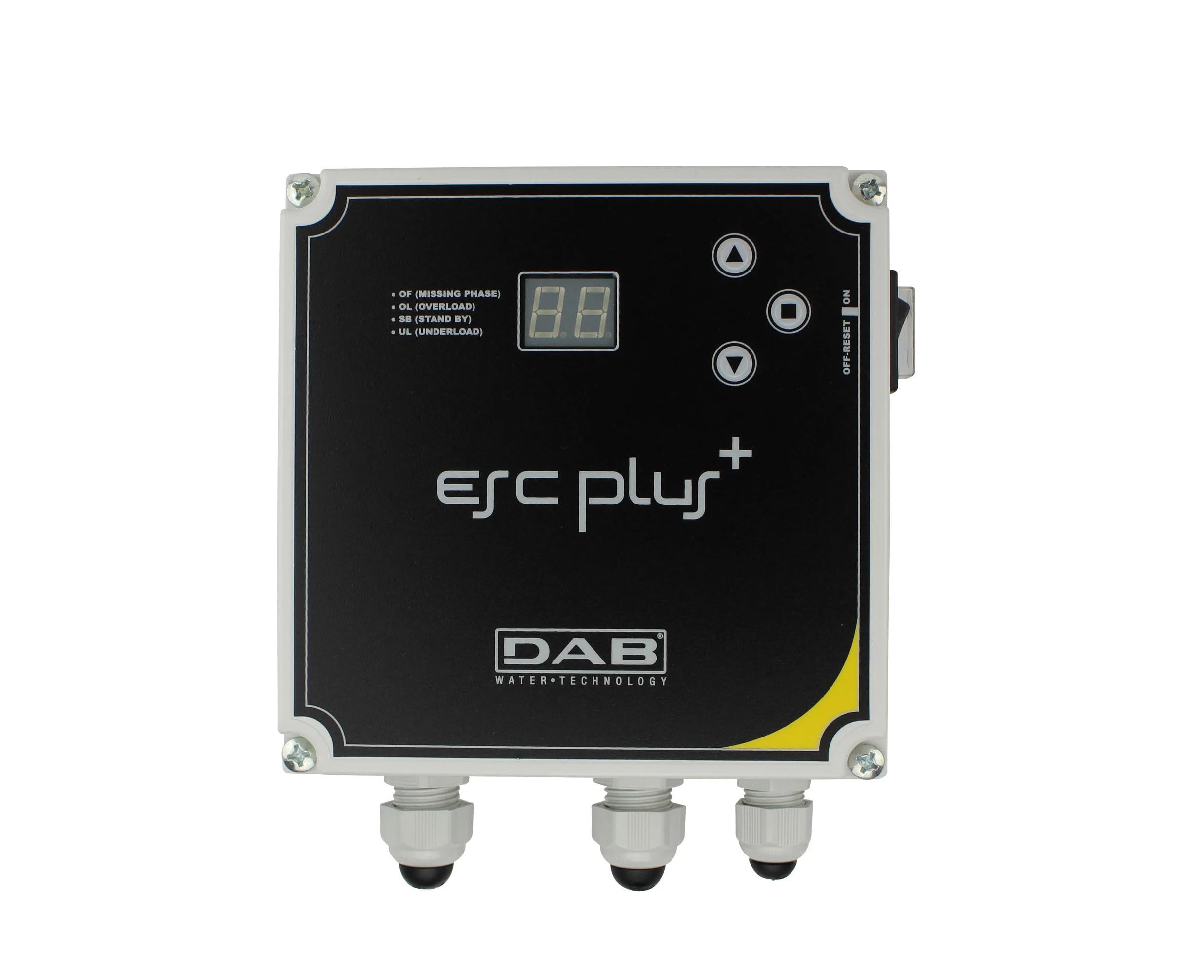 DAB ESC PLUS 4T 3X400V Quadro elettronico per protezione controllo e comando di motore pompa trifase con avviamento diretto.