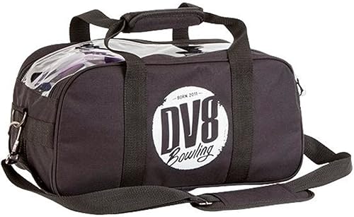 DV8 Tactic Double Tote Bowling Bag - Black