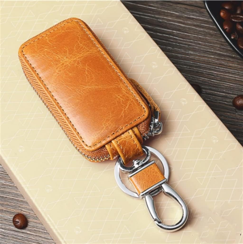 Auto Universal Men's And Women's Key Protection Cover Zipper Waist Hanging Bag Buckle Portable