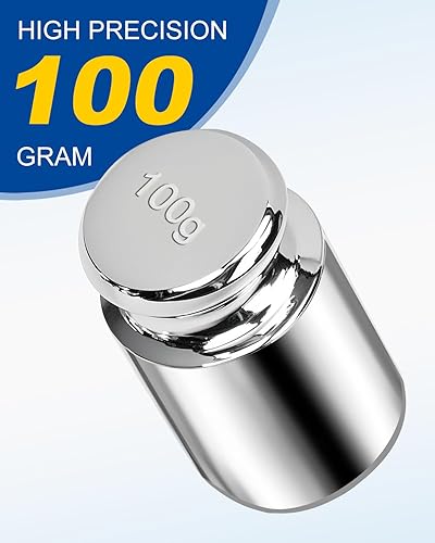 Miniatura 11 de UCEC Pesas de calibración para báscula digital, juego de pesas de calibración, 0.04 oz 0.07 oz 0.18 oz 0.35 oz 0.71 oz juego de pesas con caja