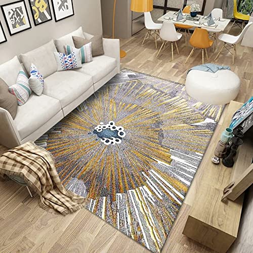 Inicio Alfombras de gran área estilo nórdico Sala de estar Dormitorio Alfombra Splash Ink Geometría moderna Antifouling Lavable Cuarto de baño Puerta Mat Cocina Pequeñas Alfombras 80*160cm