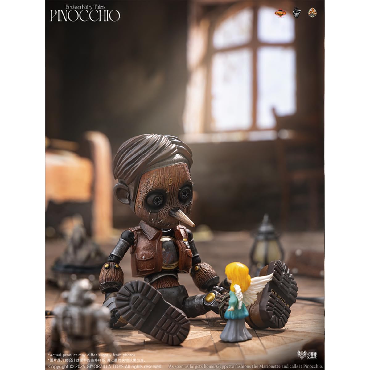 Amazon.co.jp: HiPlay GIYORZILLA TOYS 1/6 壊れた童話 ピノキオ A001
