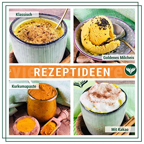 Azafran BIO Goldene Milch | Golden Milk | Kurkuma Latte Gewürzmischung 250g - Image 4