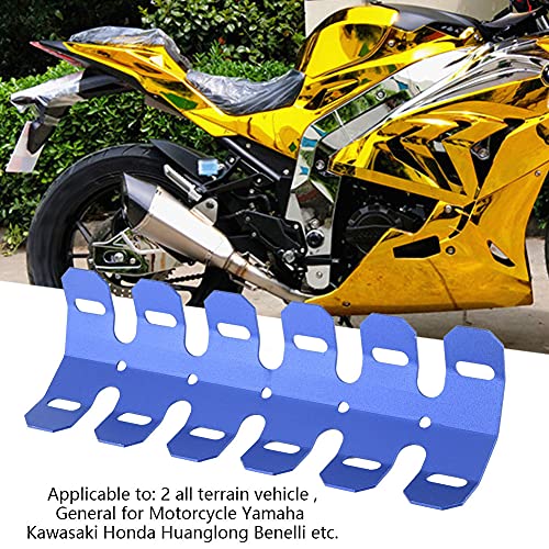 Escudo de calor de escape de motocicleta, capa de proteção de tubo de escape de alto desempenho resi