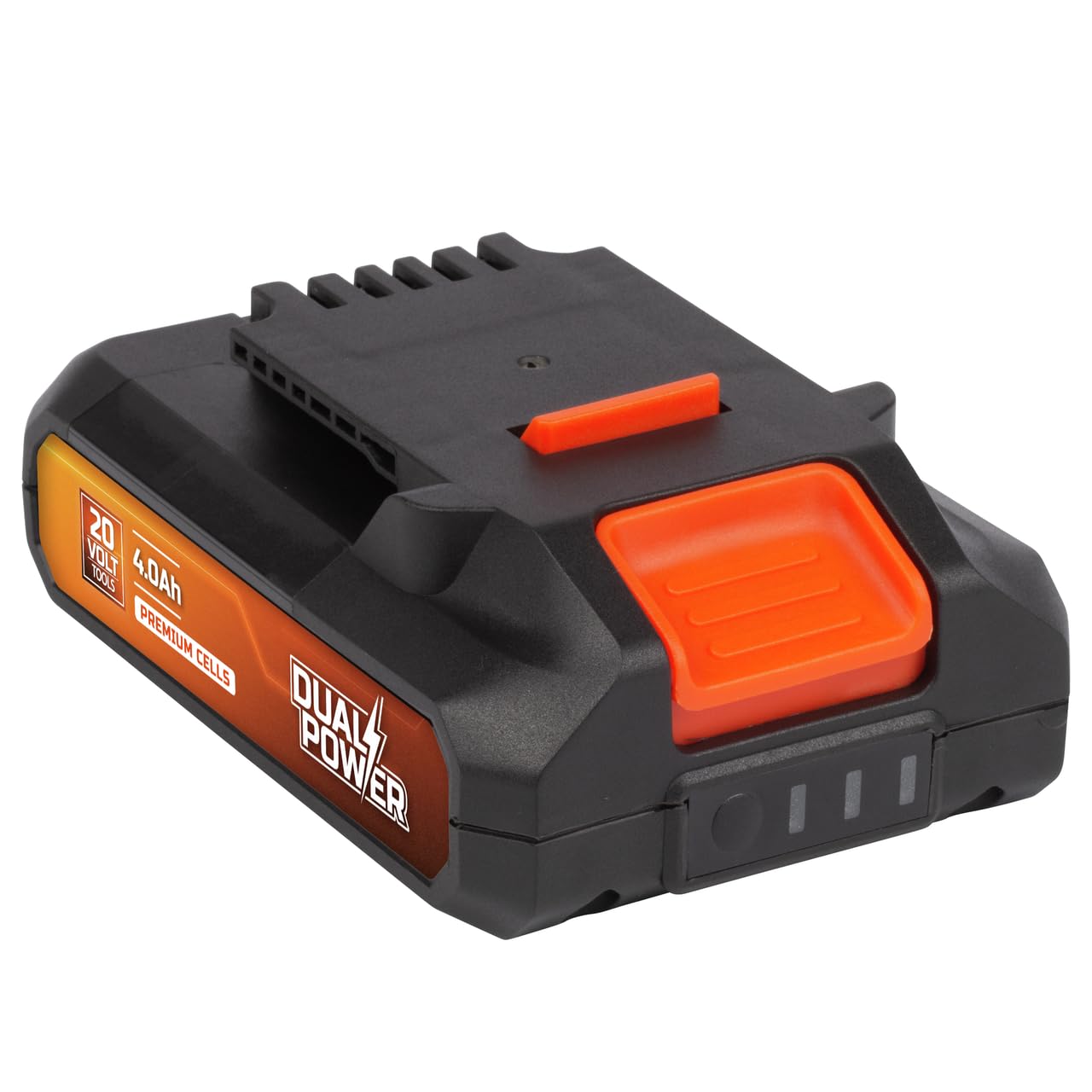 Powerplus Batteria da 20 V 4,0 Ah, per tutti i dispositivi da 20 V della gamma DUAL-POWER, elettrodomestici e attrezzi da giardino