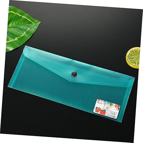 Miniatura 2 de Ciieeo 6 sobres coloridos sobres transparentes carpetas de color carpeta de documentos carpeta de sobres carpeta de documentos transparente bolsa de