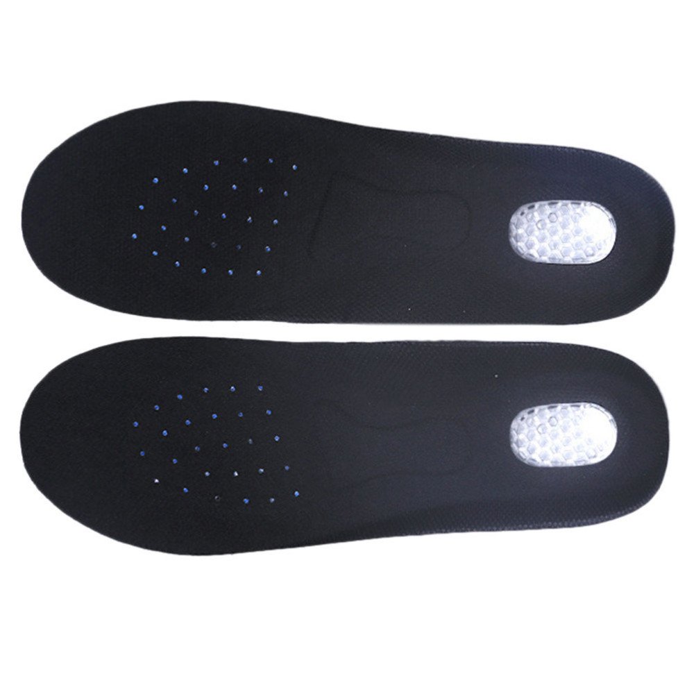 Pedimend orthopédiques Confort – Orthopédique en forme de gel EVA antibactérien Semelle intérieure – Foot Massage Gel Talon Coussin confort - Unisexe (Taille : UK – 6–11)