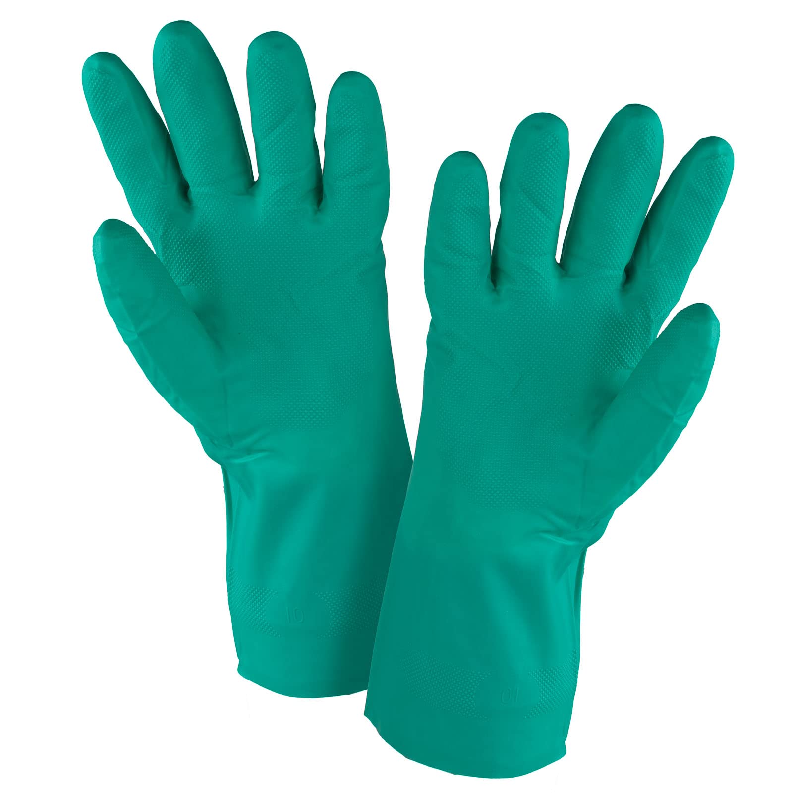 RODOPI CHEMIX-Comfort Gummihandschuhe für Herren und Damen Putzhandschuhe aus Nitril Chemikalienschutzhandschuhe EN ISO 374-1:2016 Type A Schutzhandschuhe (120 Paar, 9)