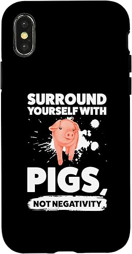 Miniatura 7 de iPhone 12 mini surround yourself with pigs, not negativity pigs Case
