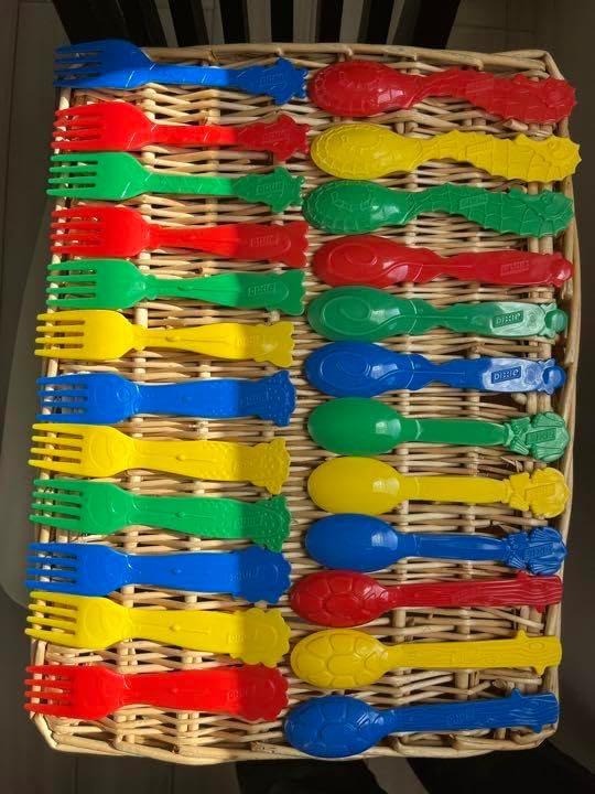 動物スプーン12本フォーク12本セット