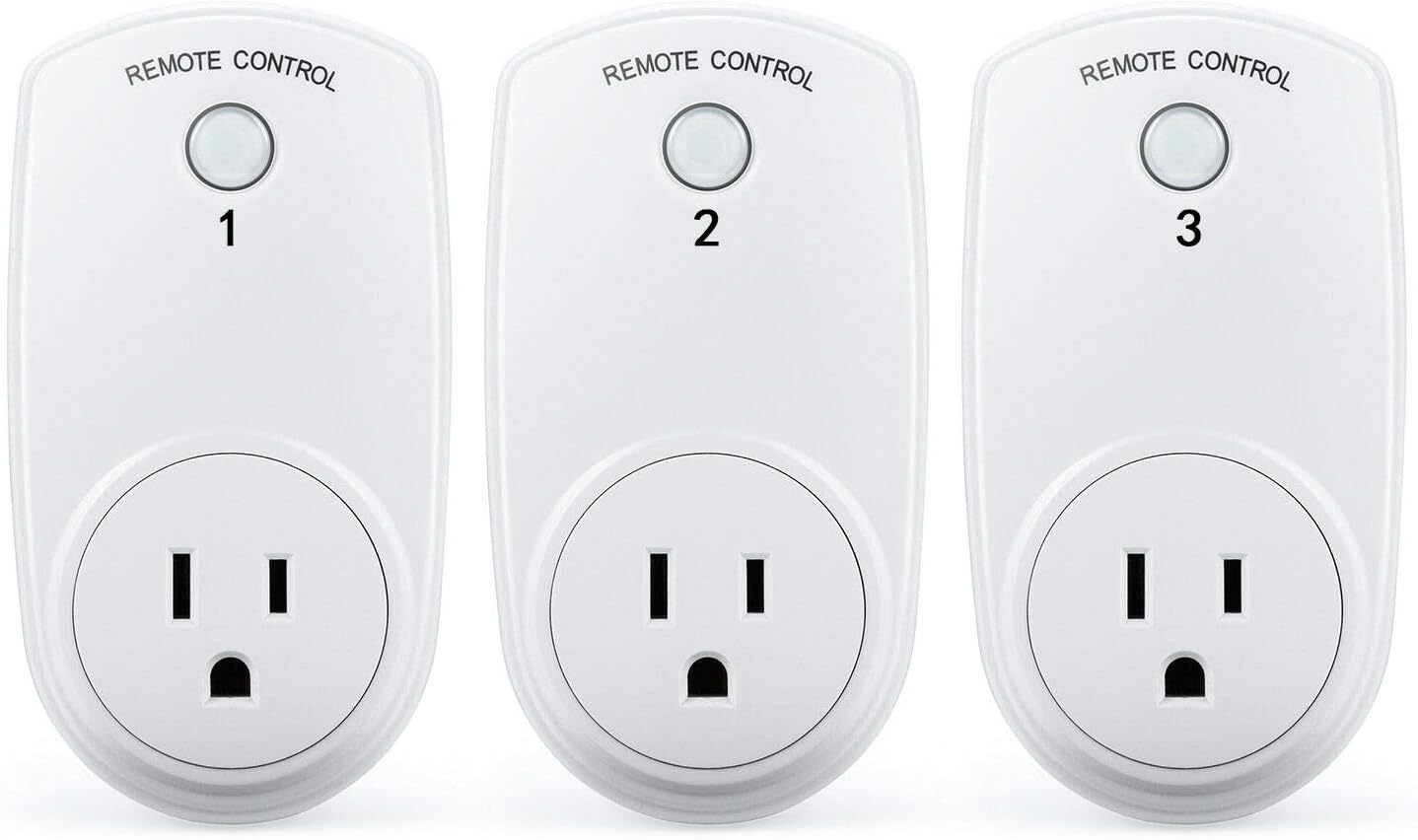 SANOXY 1 Pack of 3 Remote Control Power Switches