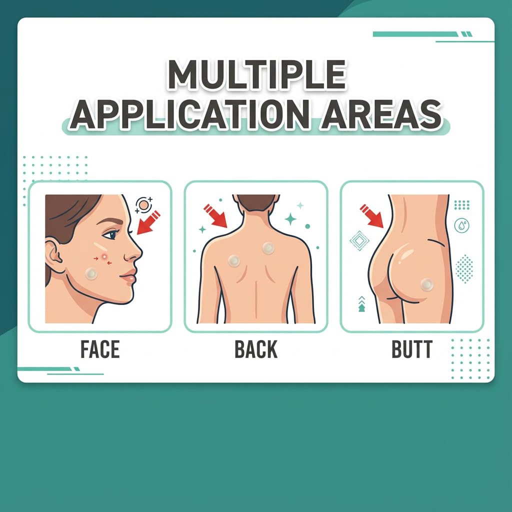 Dual Acne Patches-48 Microdart ACNE Patches & 320 Hydrocolloid Pimple Patches Bulk-Invisible Cystic Acne Patch with Salicylic Acid & Hyaluronate for Deep Blemish for Face, Body, Teens & Adults