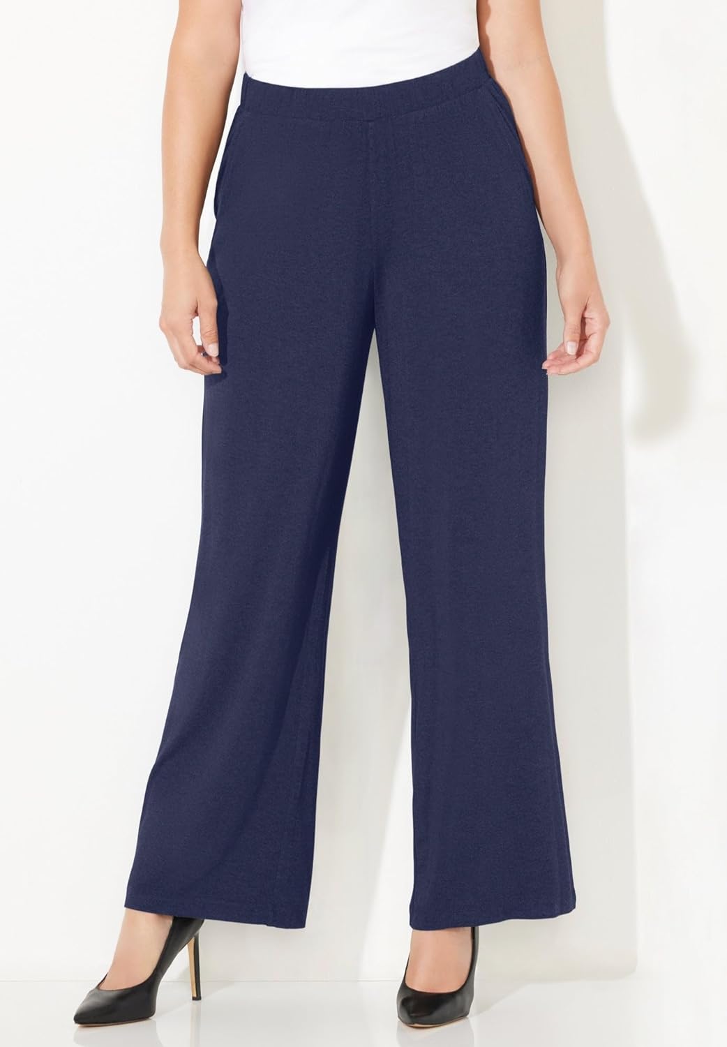 Women's Plus Size Anywear Wide Leg Pant