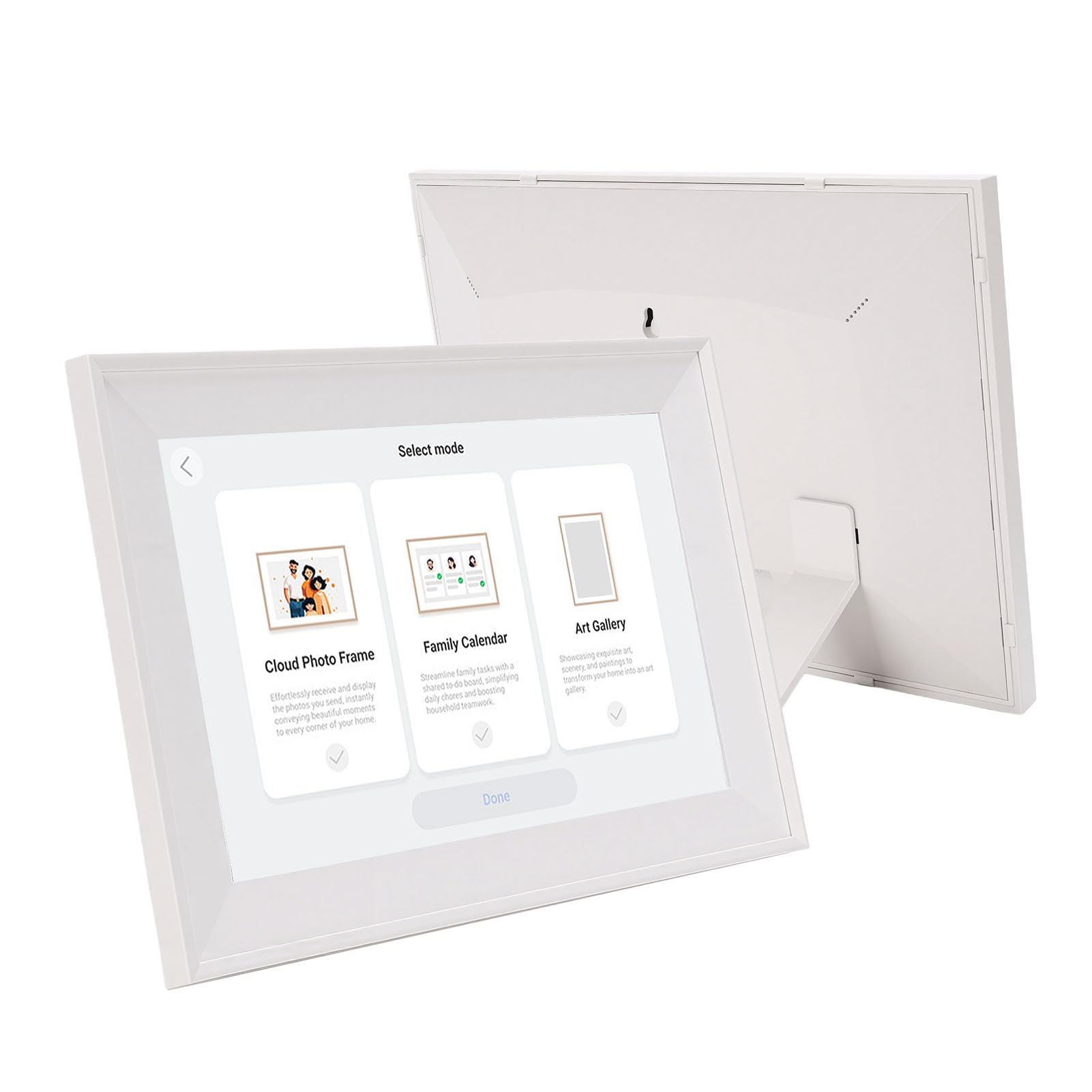 Intelligenter Interaktiver Digitaler Kalender, 10,1-Zoll-LCD-Touchscreen, Aufgabentabelle für Zuhause, Intelligenter Familienplaner für und Eltern