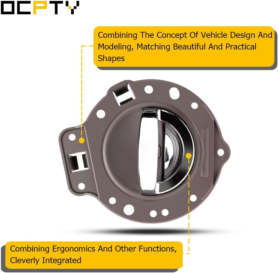 OCPTY Door Handle Interior Front Driver Left Side Replacement fit 2006-2010 for Jeep Commander Inside Door Handle