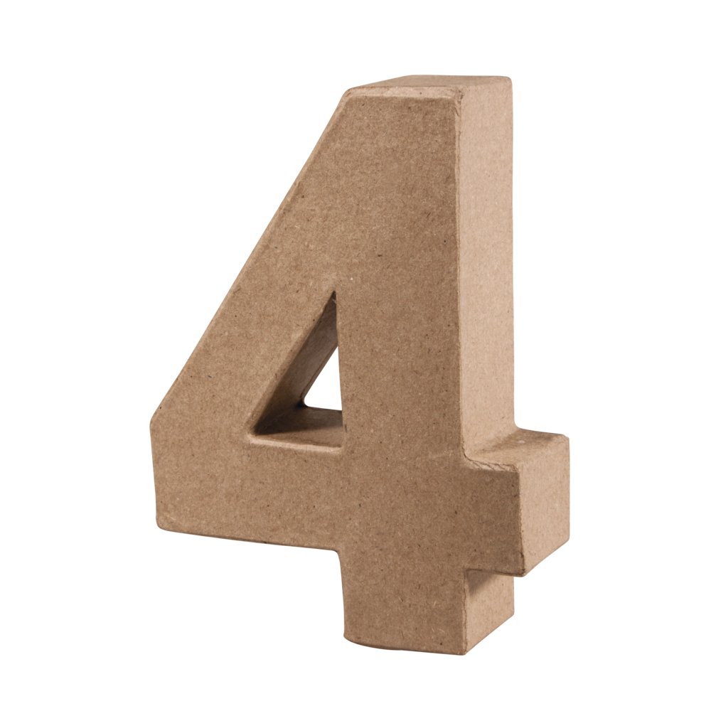 RAYHER 71730000 Pappmachã © Number 4FSC Recycled 100%, 15x10,5x3 cm