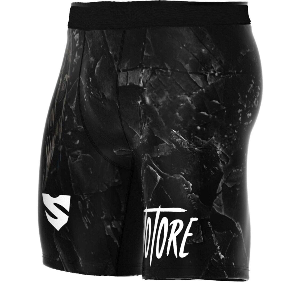 SMMASH Vale Tudo Pantaloncini Sportivi Uomo Boxe MMA BJJ Grappling Krav Maga Kickboxing Muay Thai, Shorts Pantaloni Sportivi Antibatterico Pantaloncini Uomo, Prodotto nell'Unione Europea