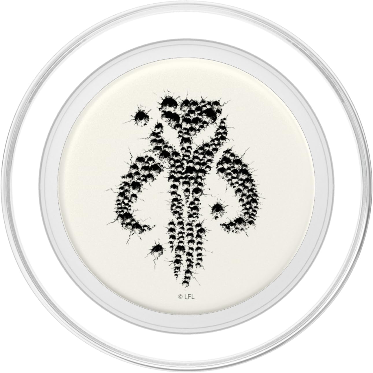 Star Wars The Mandalorian Mythosaur Bullet Hole PopSockets MagSafe PopGrip for iPhone
