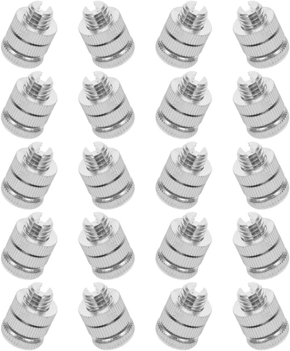 20pcs Aluminium Alloy Electronic Fence Wire Connectors Split Bolt Clamps High Voltage Electrical Fence Split-bolt Connectors for Farm and Garden Fencing Accessories