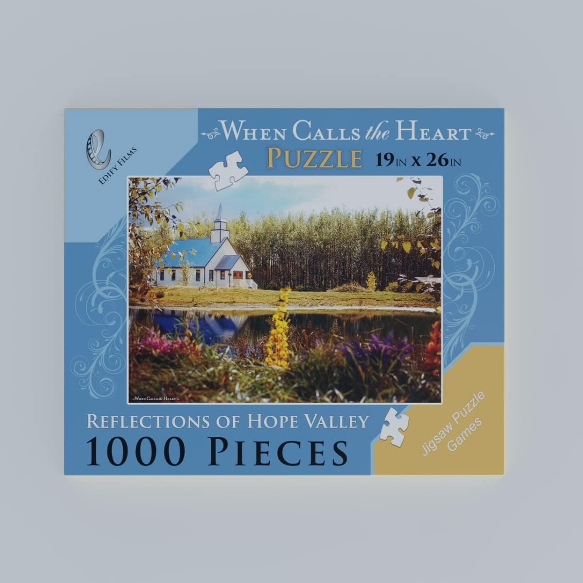 Edify Films 255092 Jigsaw Puzzle - Wcth-Reflections of Hope Valley - 1000 Piece
